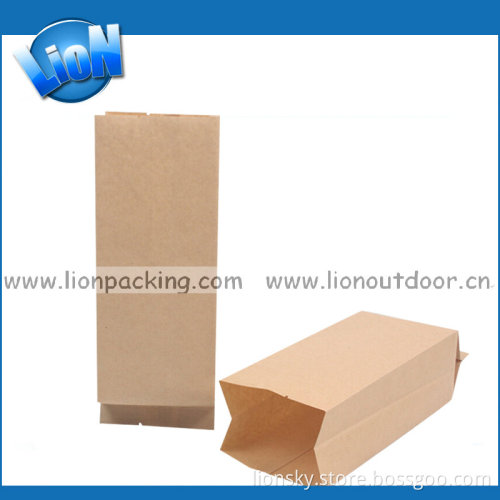 Food Grade Gusset Bread Kraft Paper Bag